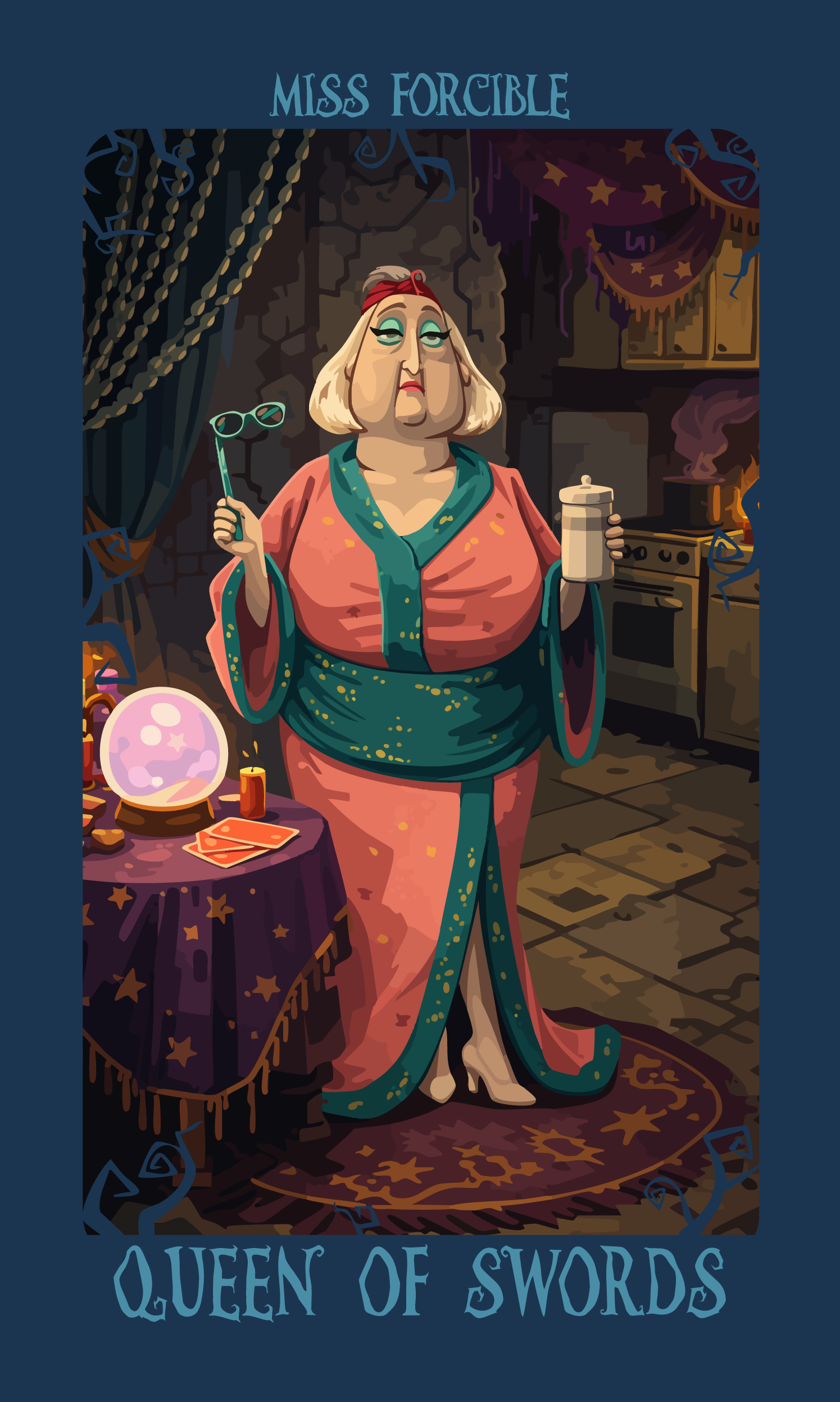 The Button & Bone Tarot (Deck Only- NO guidebook)