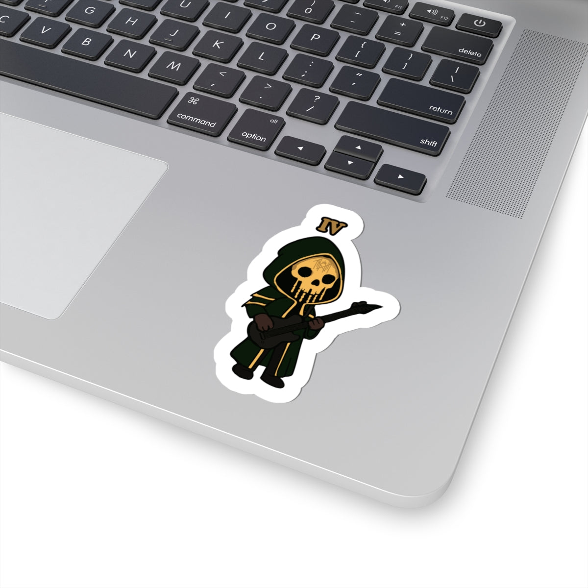 CHibi Band Member Gothic Art Stickers for Music Lovers, Laptop Decals, Decor, Gifts for Gamers, Home Decor, Halloween