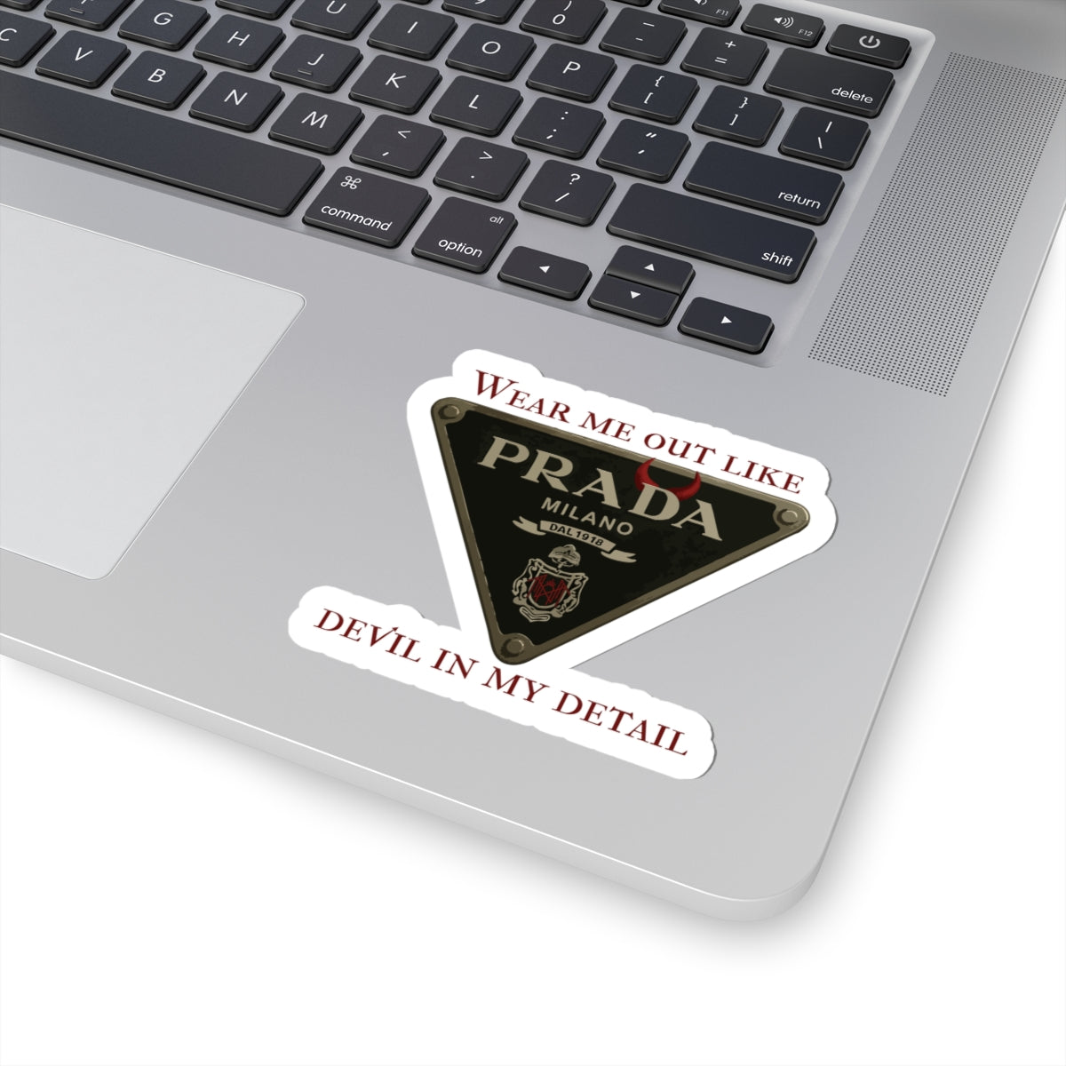 Carmel/Devil in the Detail-Inspired Stickers for Fashion Lovers, Trendy Laptop, Water Bottle Decor, Gift for Fashionistas