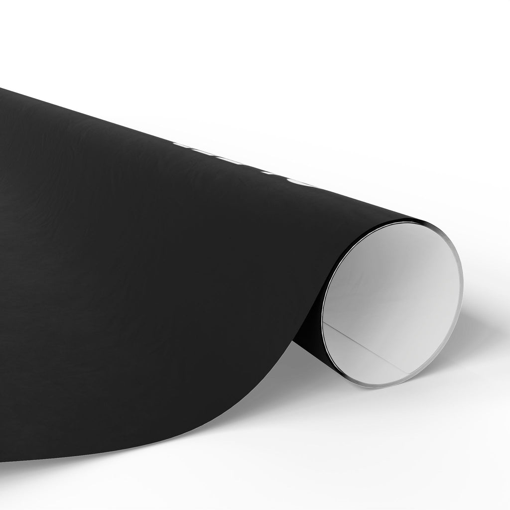 Wrapping Paper — Minimal Black "SLEEP TOKEN" Logo Gift Wrap