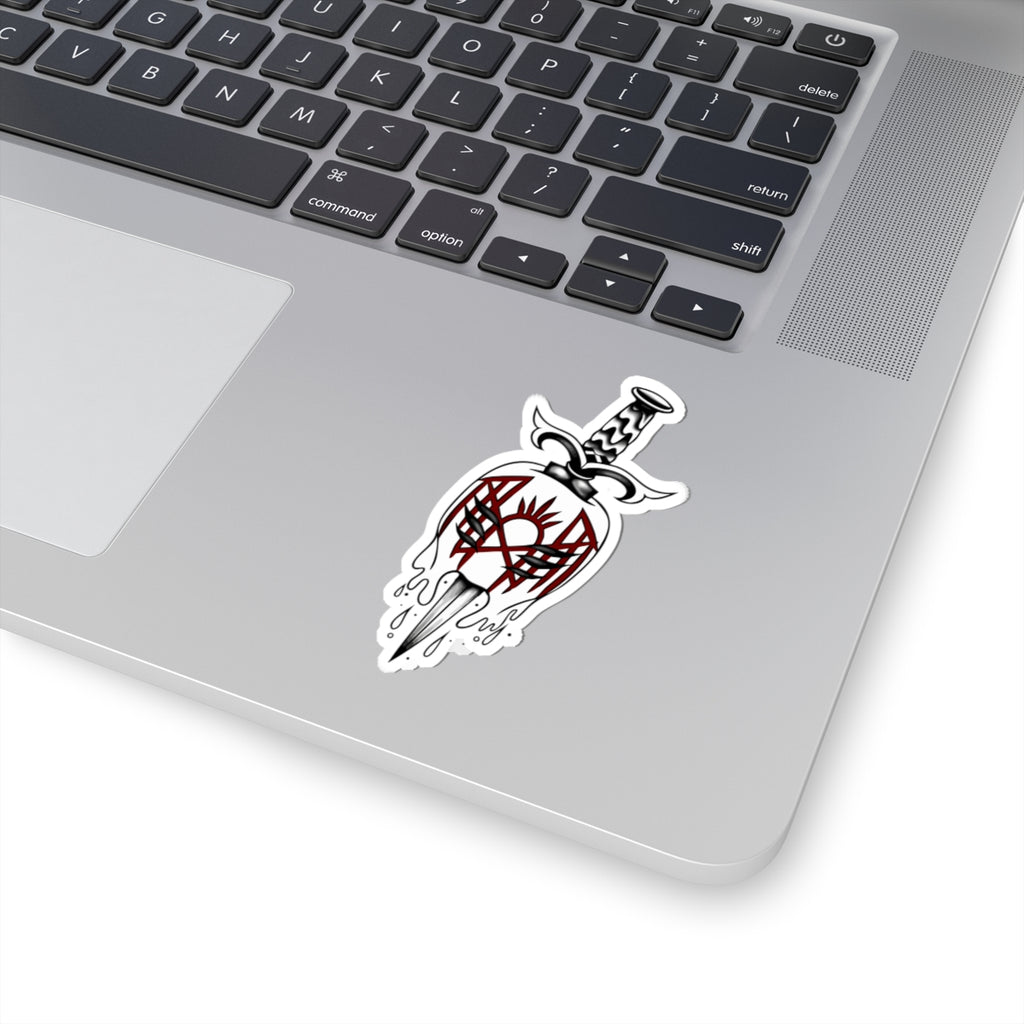 Dagger in Mask Sticker