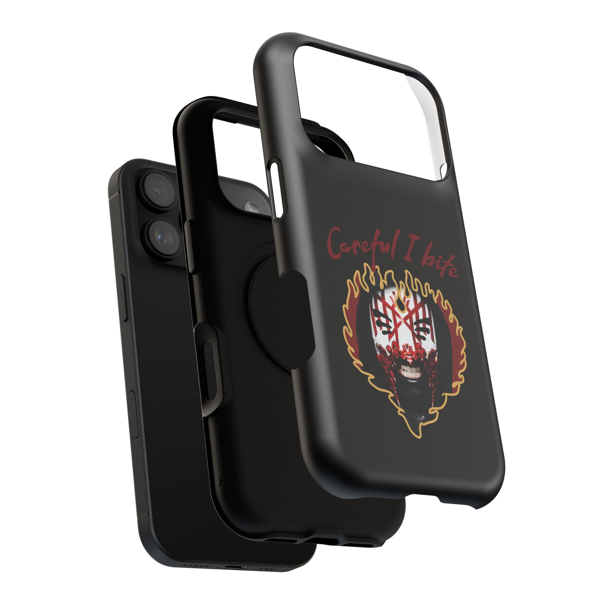 Careful I bite- Phone case- Impact-Resistant Cases