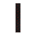 Black & Red Spider Pattern Wrapping Paper Roll — Gothic Gift Wrap for Halloween & Fans