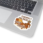 Therapist/Gossip Doctor Kiss-Cut Stickers, Fun Therapy Sayings, Self-Care Gift, Mental Health Awareness, Laptop Decor, Cute Office Supplies