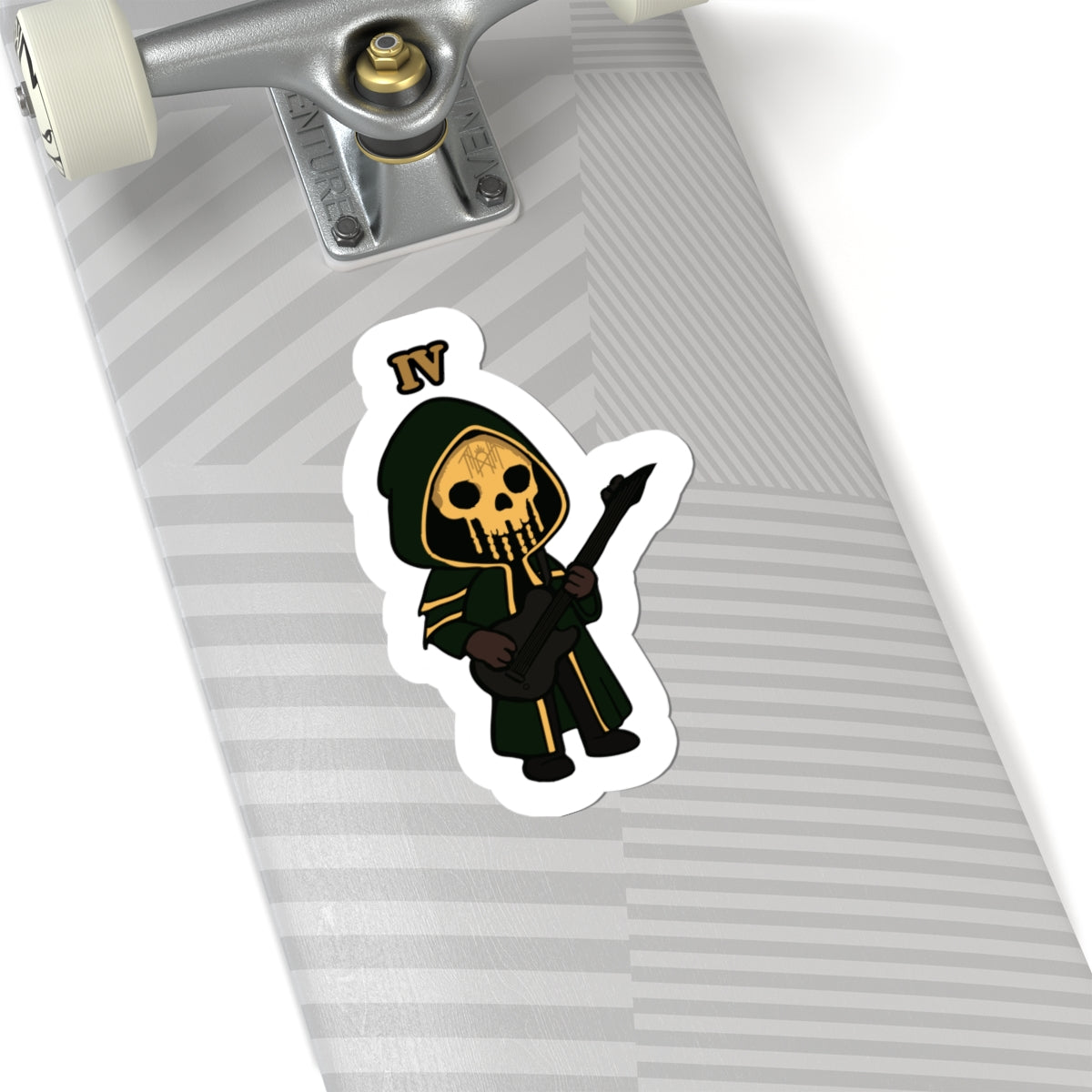 CHibi Band Member Gothic Art Stickers for Music Lovers, Laptop Decals, Decor, Gifts for Gamers, Home Decor, Halloween