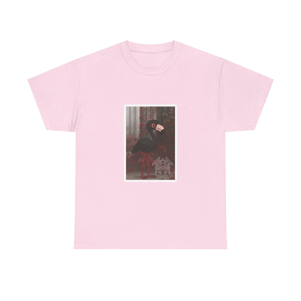 Jerry Artistic Unisex Cotton Tee - Unique Bird Design, Casual Wear, Gift for Nature Lovers, Trendy Streetwear, Everyday Comfort