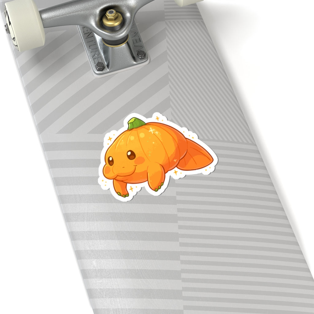Pumpkintee Sticker — Cute Autumn Fall Laptop Decal
