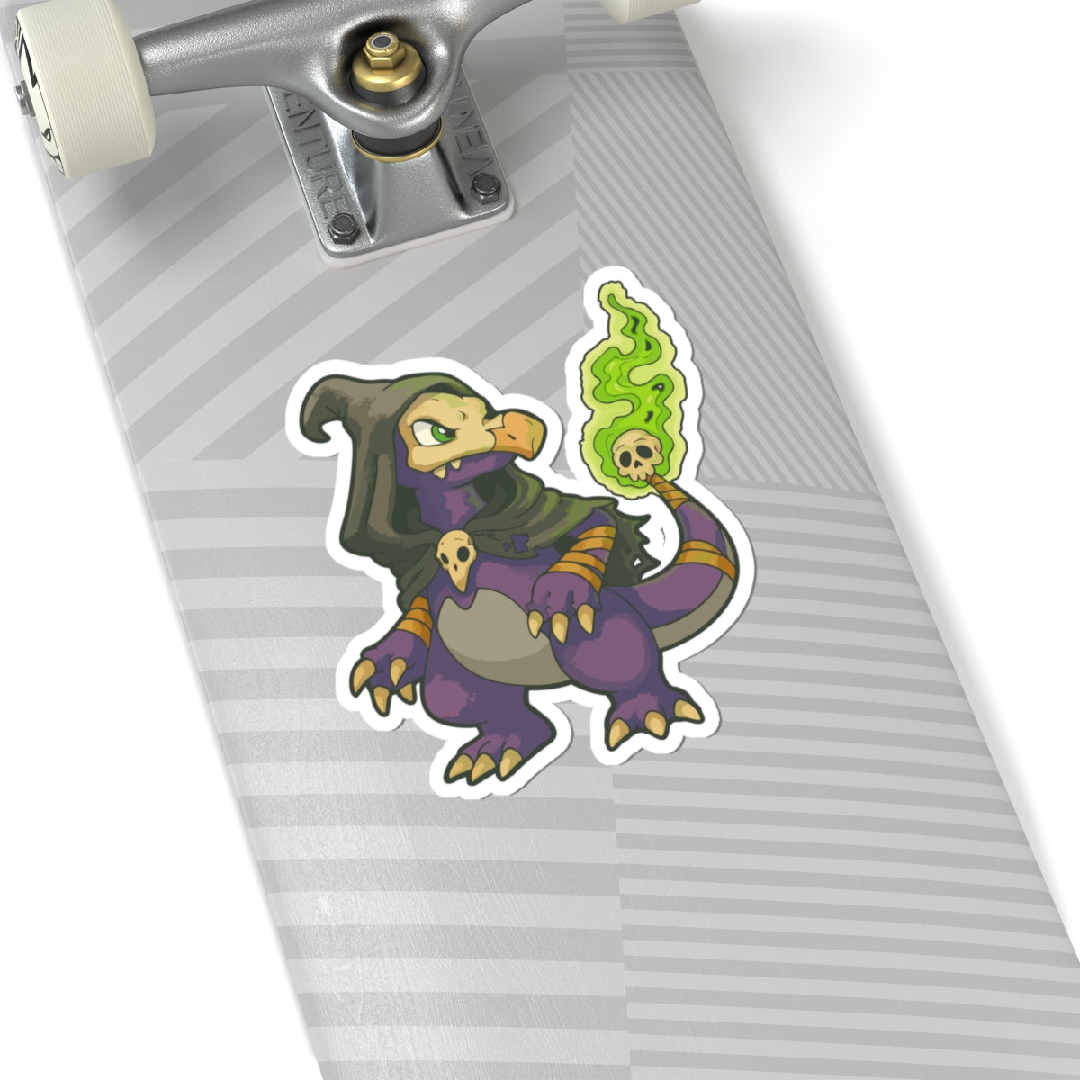 Halloween Lizard Monster Kiss-Cut Stickers | Fantasy Vibe, Perfect for Laptops, Notebooks, Water Bottles, Gifts, Halloween Decor