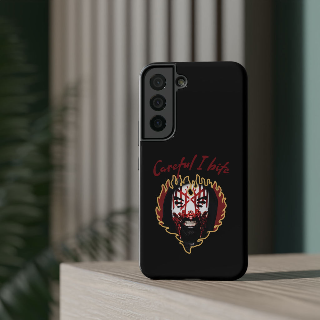 Careful I bite- Phone case- Impact-Resistant Cases
