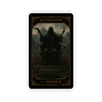 The Emperor Tarot Kiss-Cut Stickers - Gothic Art, Dark Aesthetic, Laptop, Decor, Gift Idea