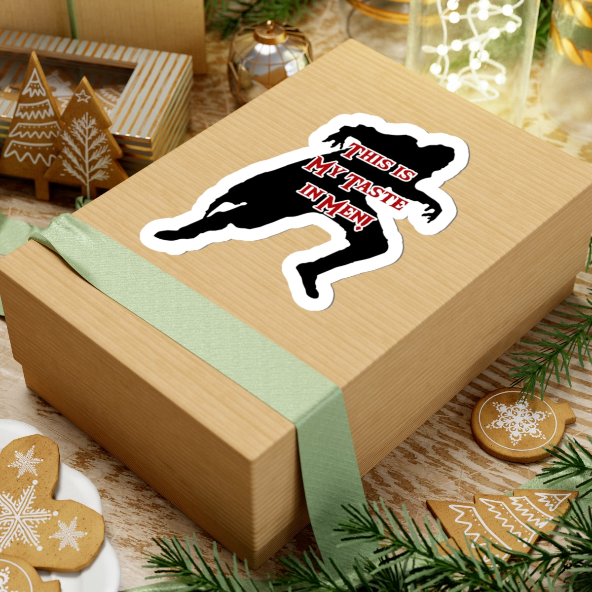 Lead Singer-Cut Stickers for  My taste in Men, Laptop Decals, Gifts, Party Favors, Humor Stickers, Cute Decoration