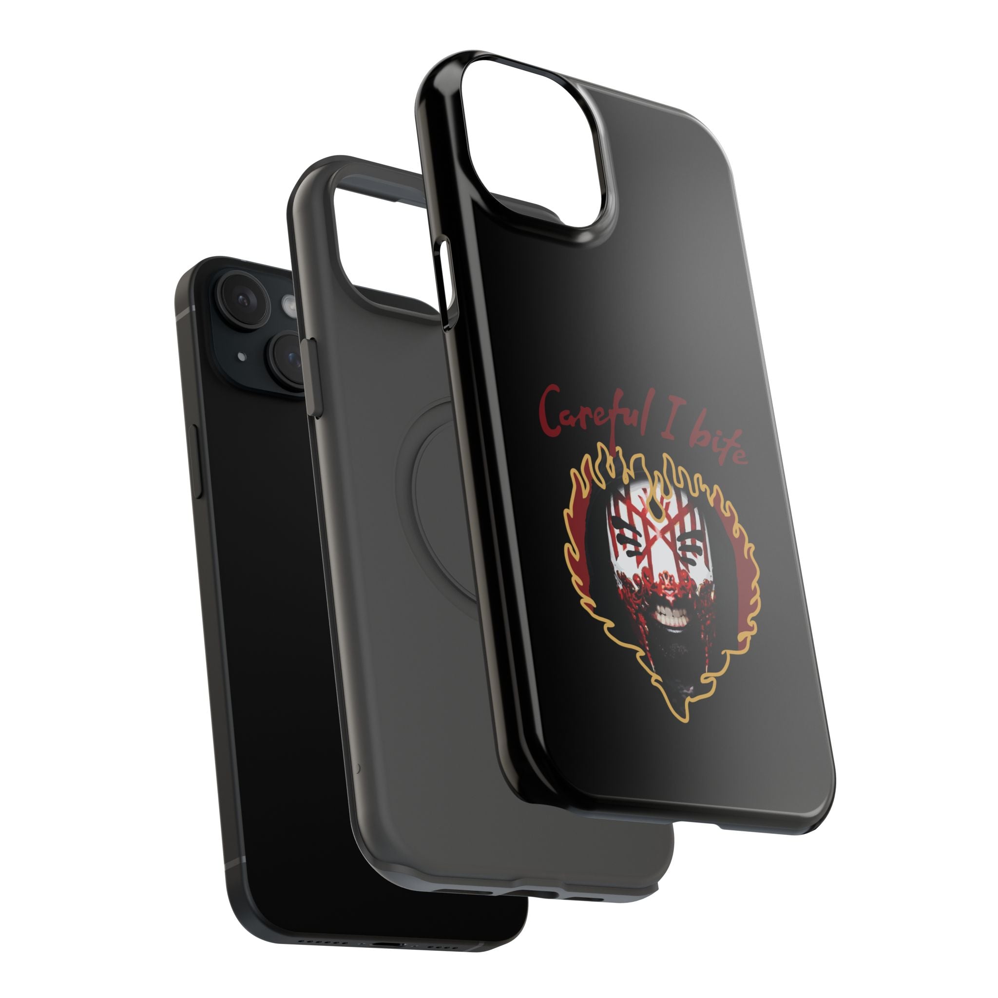 Careful I bite- Phone case- Impact-Resistant Cases