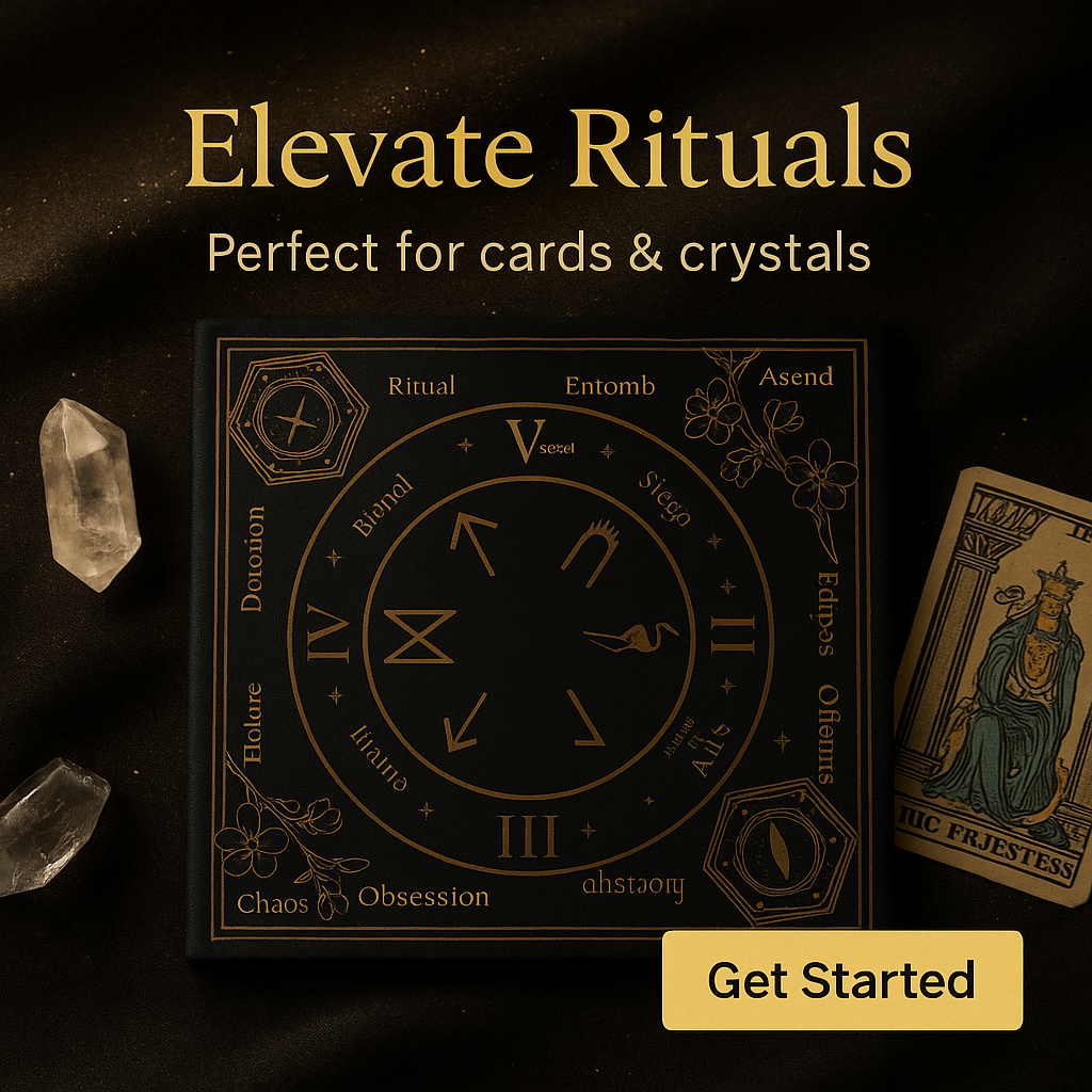 The Ritual Tarot Cloth (22" x 22")