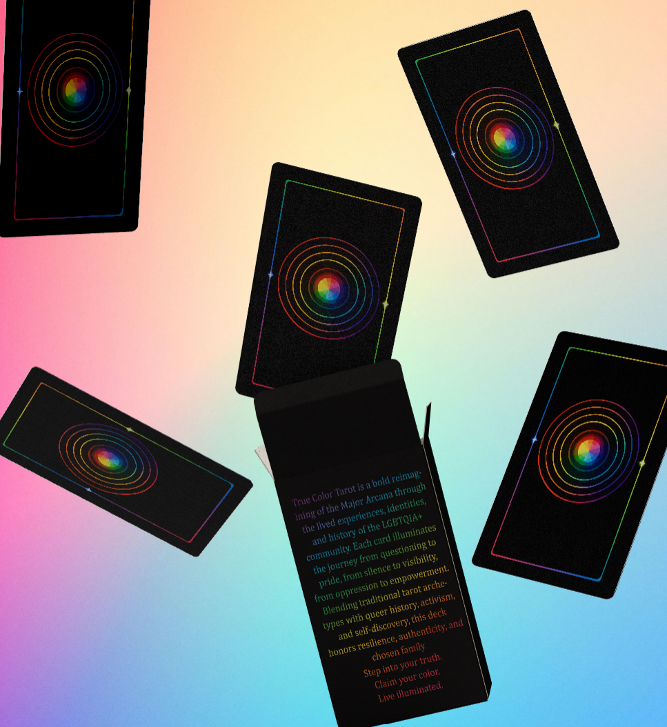 The True Color Tarot (Custom Box)