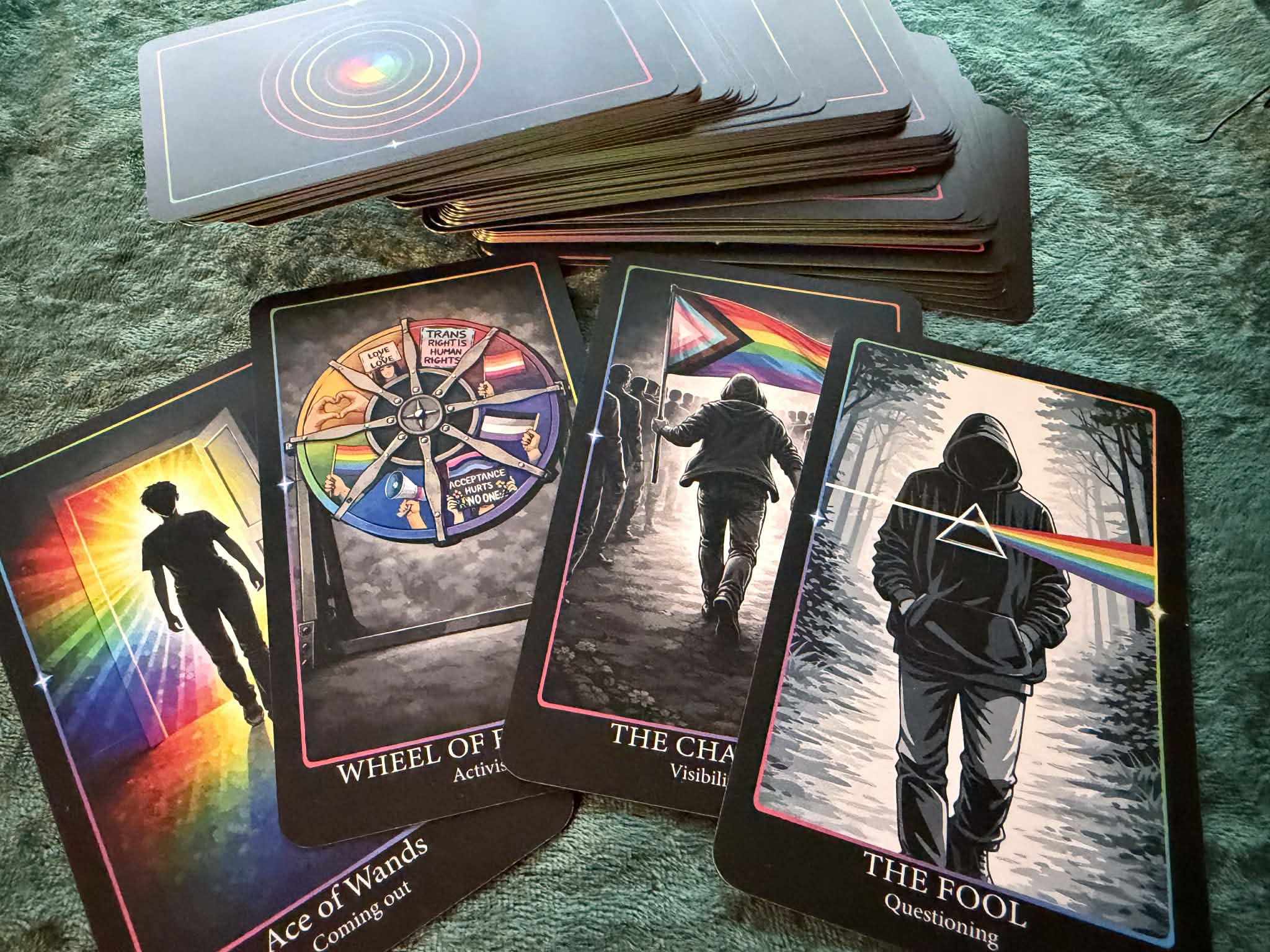 The True Color Tarot (Custom Box)