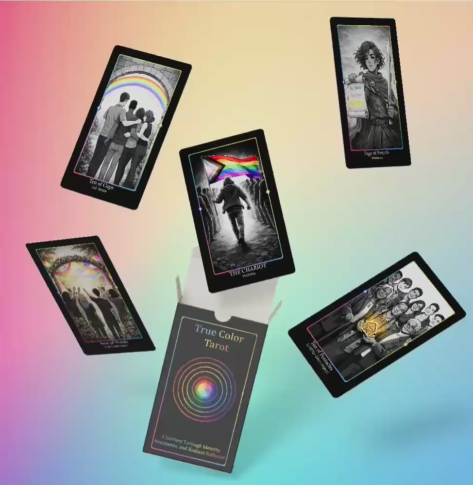 The True Color Tarot (Custom Box)